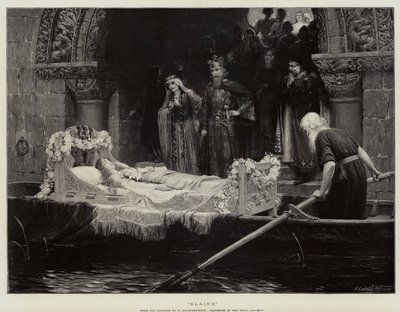 イレーヌ 作： Edmund Blair Leighton